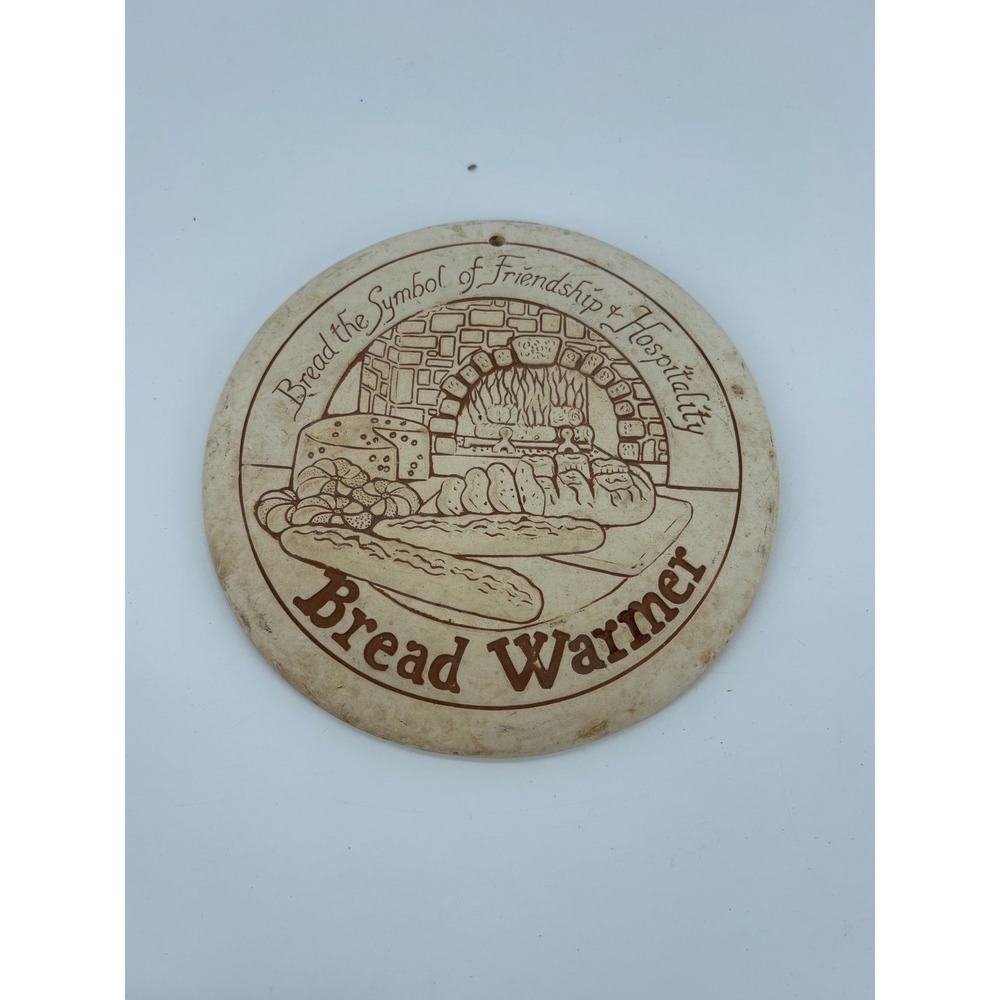 Vintage‎ Seneca Ceramics Bread Warmer Trivet Friendship Hospitality